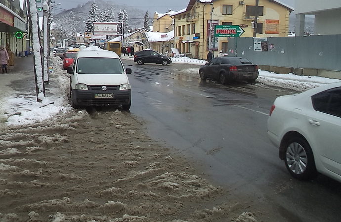 Аварія на вулиці Галицькій