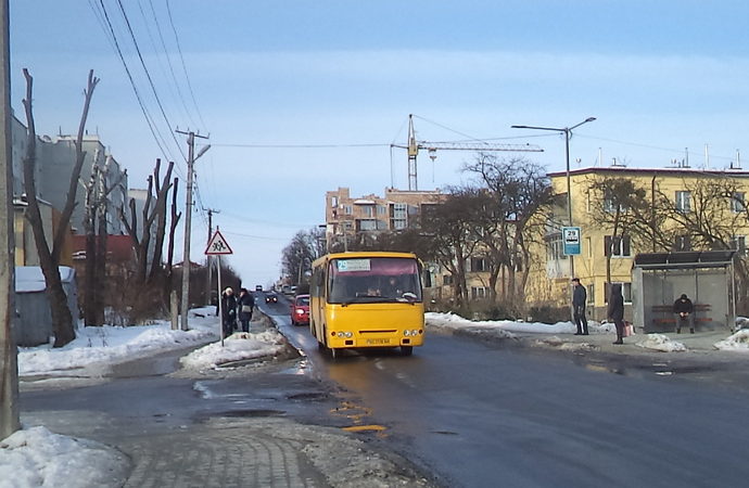 Маршрутка №40 потрапила в ДТП