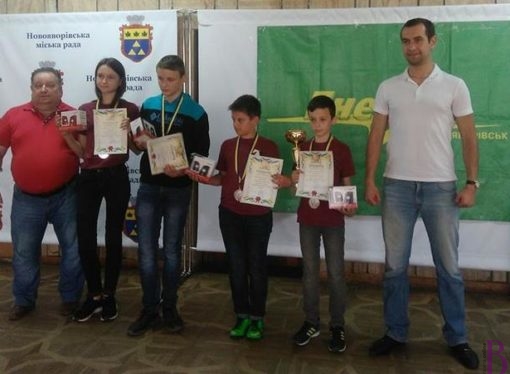 Вихованці Винниківської шахової школи «Black & White» – срібні та бронзові призери Командного шахового турніру