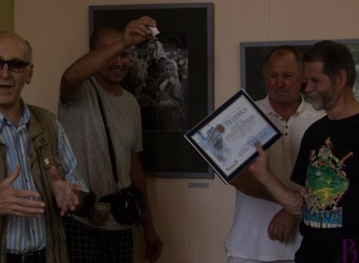 Фотокартина “Пейзаж у Дмитровичах”  – сюрприз дмитровичанам від Миколи Тинкалюка
