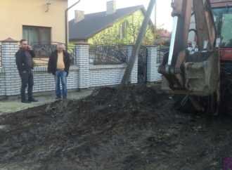 Завершуються роботи з каналізування вулиці Сокола-Батька у Винниках