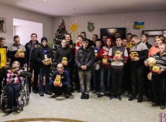 Представники ФК «Рух» (Винники) були помічниками святого Миколая