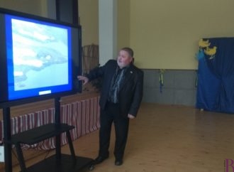 Чому «цвіте» сніг: учні СЗШ № 29 дізналися про Антарктиду від винниківчанина-учасника експедиції