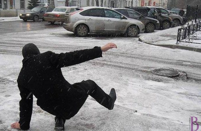 Компенсація при отриманні травм через ожеледицю