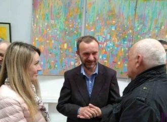 Відбулося відкриття персональної виставки винниківського художника Лева Левківа
