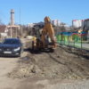 У Винниках забруковують вулицю Олени Теліги