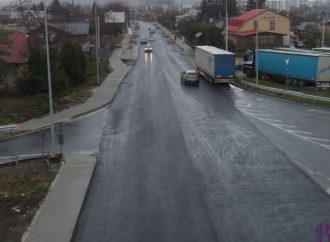 Фірма «Онур» завершила асфальтування вулиці Галицької у Винниках