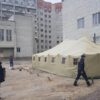 У винниківському госпіталі розгорнуто тимчасовий пункт скринінгового медичного сортування хворих на COVID-19