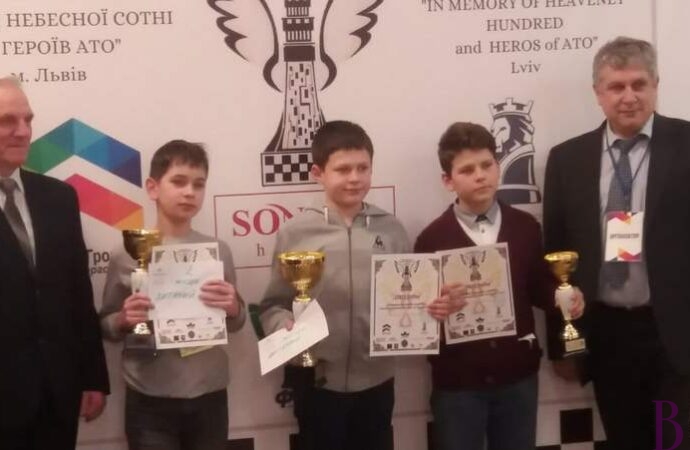 Матвій Піх – переможець у своїй віковій категорії V відкритого шахового турніру Пам’яті героїв АТО/ООС та Небесної Сотні