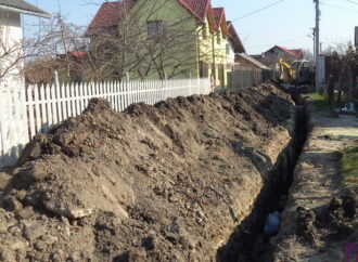 У Винниках споруджують каналізаційну мережу на ще одній вулиці