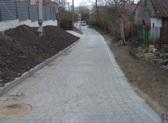 У Винниках відремонтовано ще одну вулицю