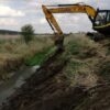 У Винниках триває очистка водовідвідних ровів