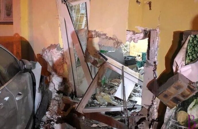 У Давидові водій у стані алкогольного сп‘яніння заїхав у супермаркет