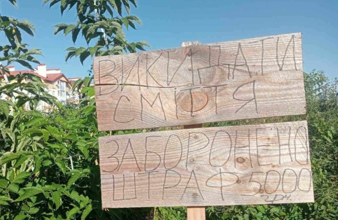 Винники треба берегти, а не засмічувати