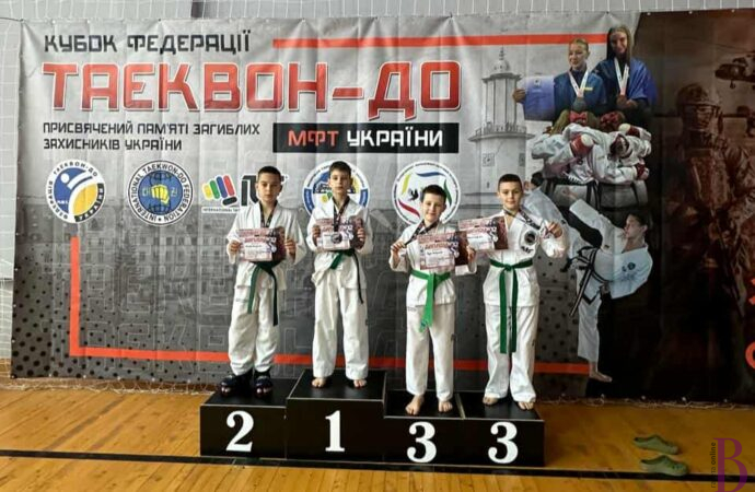 Юні таеквондисти з Винник вибороли нагороди на всеукраїнському турнірі, присвяченому пам’яті загиблих воїнів